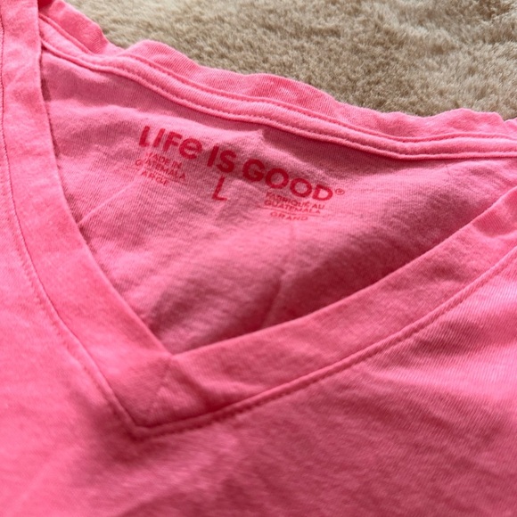 Life is Good Sunday Driver Golf Tee L - Picture 3 of 3